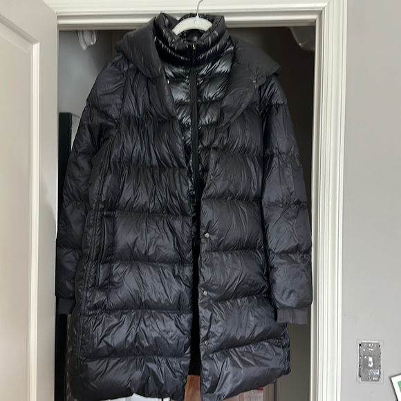 Athleta Jackets & Coats Athleta Hooded Coat With Zip Out 2 Vestlike